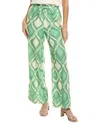 Seraphina Linen-blend Pant In Multi