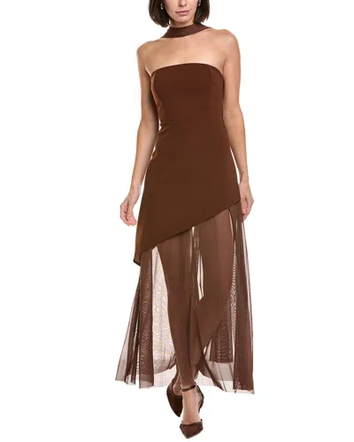 Seraphina Maxi Dress In Brown