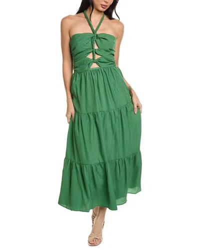Seraphina Midi Dress In Green