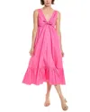 Seraphina Midi Dress In Pink