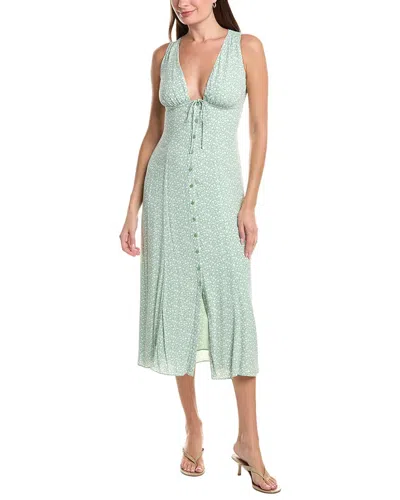 Seraphina Midi Dress In Green