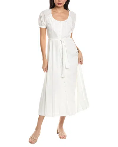 Seraphina Midi Dress In White