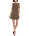 Seraphina Mini Dress In Brown