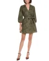 Seraphina Mini Dress In Green