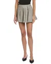 Seraphina Mini Skirt In Gray