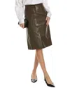 Seraphina Pencil Skirt In Brown