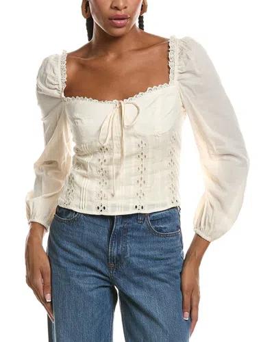 Seraphina Top In White