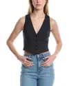 Seraphina Vest In Black