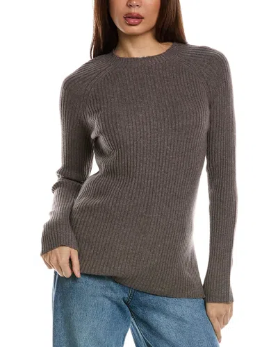 Seraphina Wool & Cashmere-blend Sweater In Grey