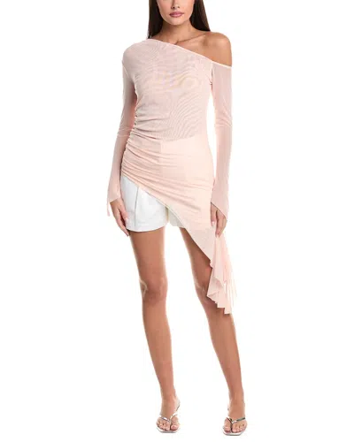 Seraphina Woven Top In Pink