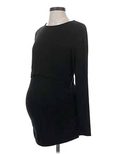 Pre-owned Seraphine 3/4 Sleeve T-shirt In Black
