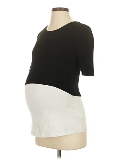 Pre-owned Seraphine 3/4 Sleeve T-shirt In Ivory