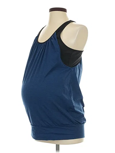 Pre-owned Seraphine Active Tank Top In Blue