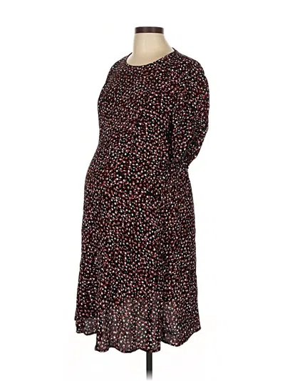 Pre-owned Seraphine Casual Dress In Black