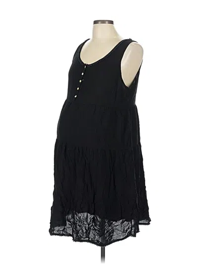 Pre-owned Seraphine Casual Dress In Black