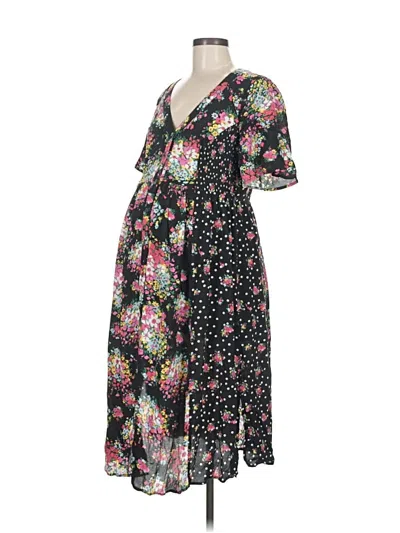 Pre-owned Seraphine Casual Dress In Black