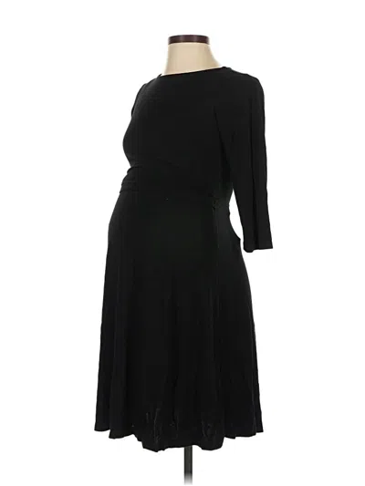 Pre-owned Seraphine Casual Dress In Black