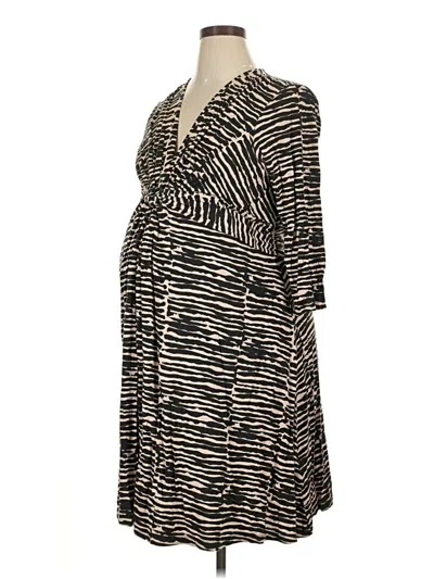 Pre-owned Seraphine Casual Dress In Black