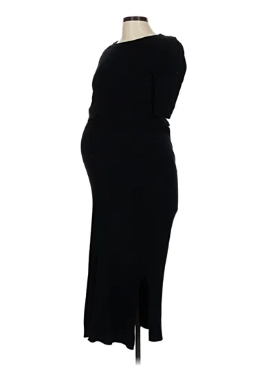 Pre-owned Seraphine Casual Dress In Black