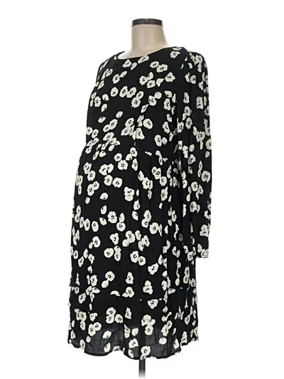 Pre-owned Seraphine Casual Dress In Black