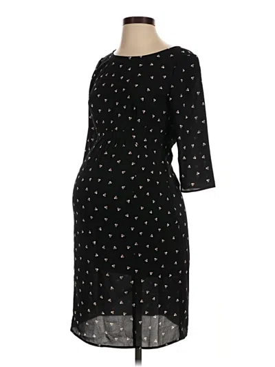 Pre-owned Seraphine Casual Dress In Black