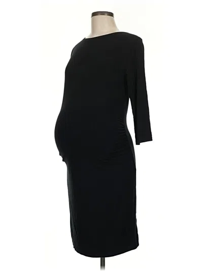 Pre-owned Seraphine Casual Dress In Black