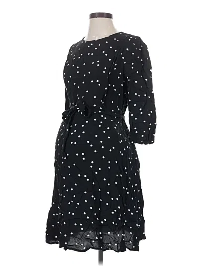 Pre-owned Seraphine Casual Dress In Black