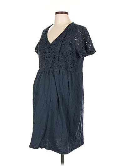 Pre-owned Seraphine Casual Dress In Blue