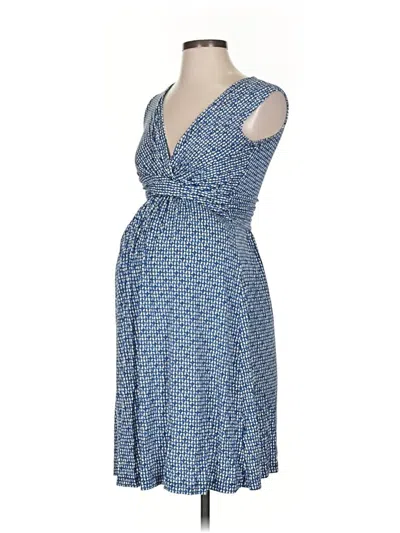 Pre-owned Seraphine Casual Dress In Blue