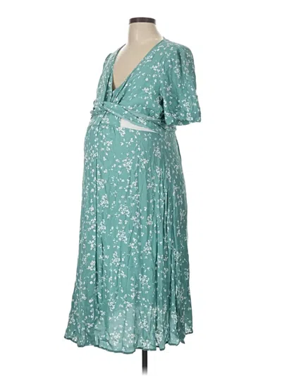 Pre-owned Seraphine Casual Dress In Blue