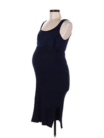 Pre-owned Seraphine Casual Dress In Blue