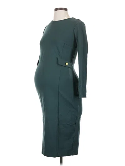 Pre-owned Seraphine Casual Dress In Blue