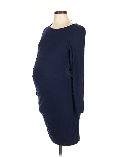 Pre-owned Seraphine Casual Dress In Blue
