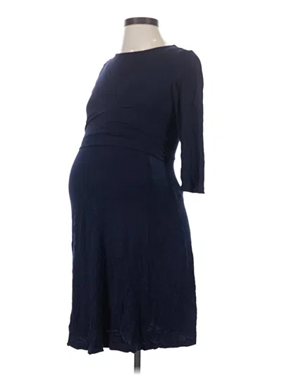 Pre-owned Seraphine Casual Dress In Blue