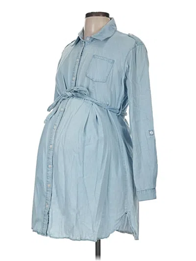 Pre-owned Seraphine Casual Dress In Blue