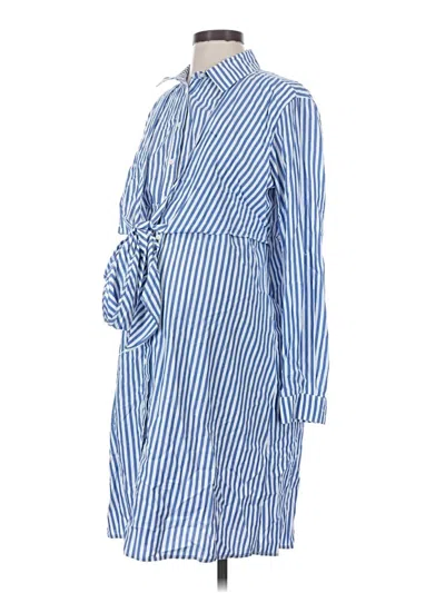 Pre-owned Seraphine Casual Dress In Blue