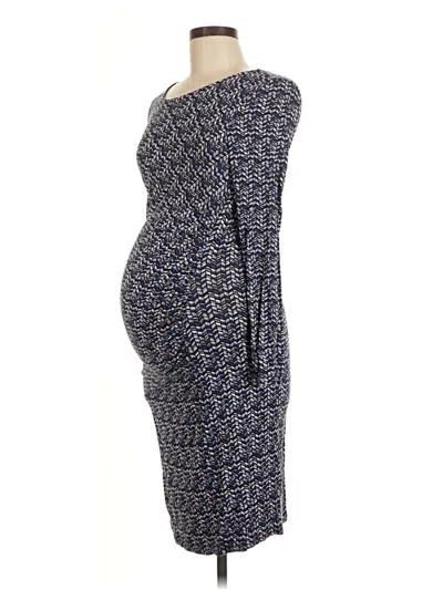 Pre-owned Seraphine Casual Dress In Blue