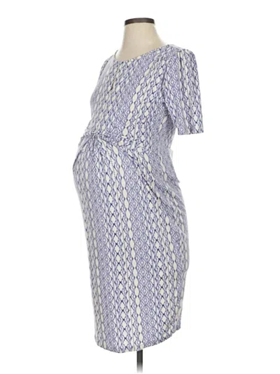 Pre-owned Seraphine Casual Dress In Gray