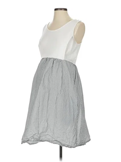 Pre-owned Seraphine Casual Dress In Gray