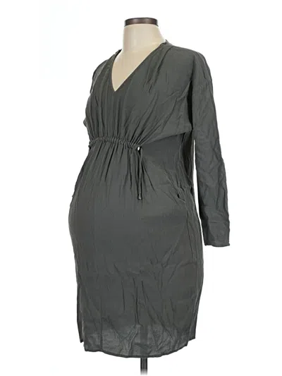 Pre-owned Seraphine Casual Dress In Gray