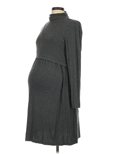 Pre-owned Seraphine Casual Dress In Gray