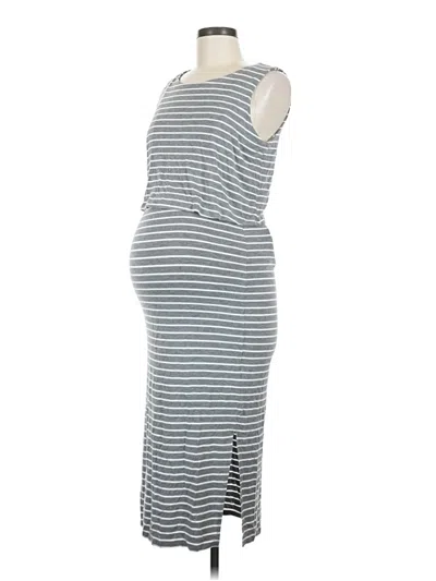 Pre-owned Seraphine Casual Dress In Gray