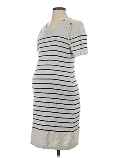 Pre-owned Seraphine Casual Dress In Gray
