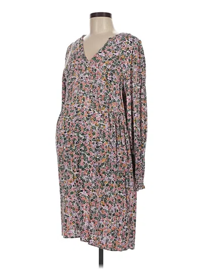 Pre-owned Seraphine Casual Dress In Gray