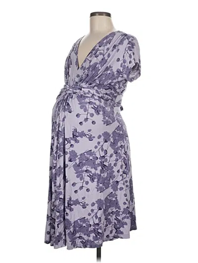 Pre-owned Seraphine Casual Dress In Purple