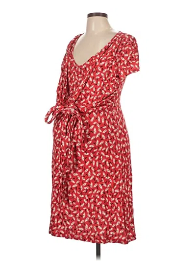 Pre-owned Seraphine Casual Dress In Red