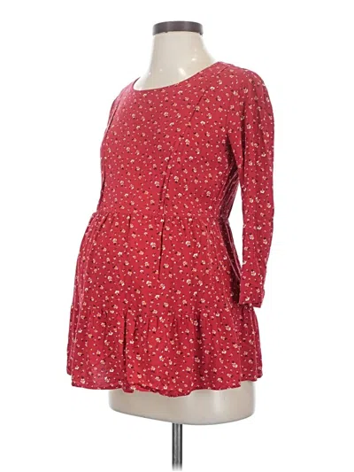 Pre-owned Seraphine Casual Dress In Red