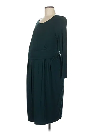 Pre-owned Seraphine Casual Dress In Teal