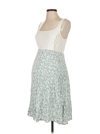 Pre-owned Seraphine Casual Dress In White