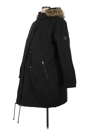 Pre-owned Seraphine Coat In Black